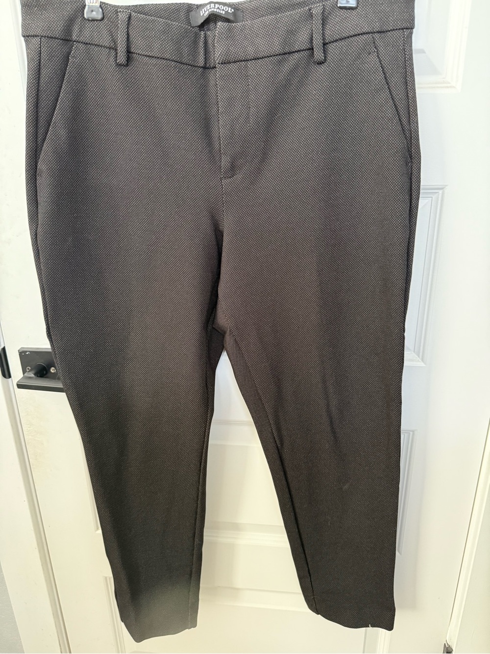 Liverpool Women’s Dress Pants in Charcoal Tweed